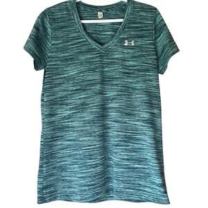 Under Armour Heather Blue T-Shirt Size Small